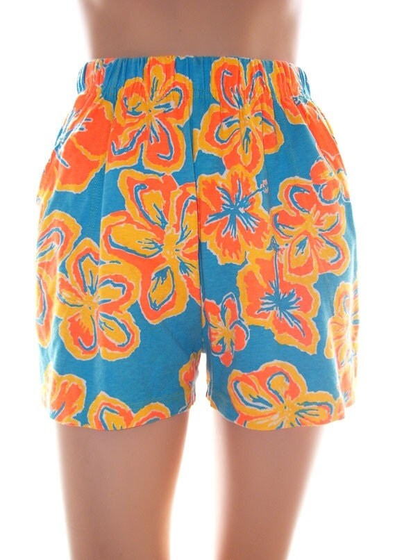 SALE Vintage 80's Neon High Waisted Shorts GNARLY by FutureHippie