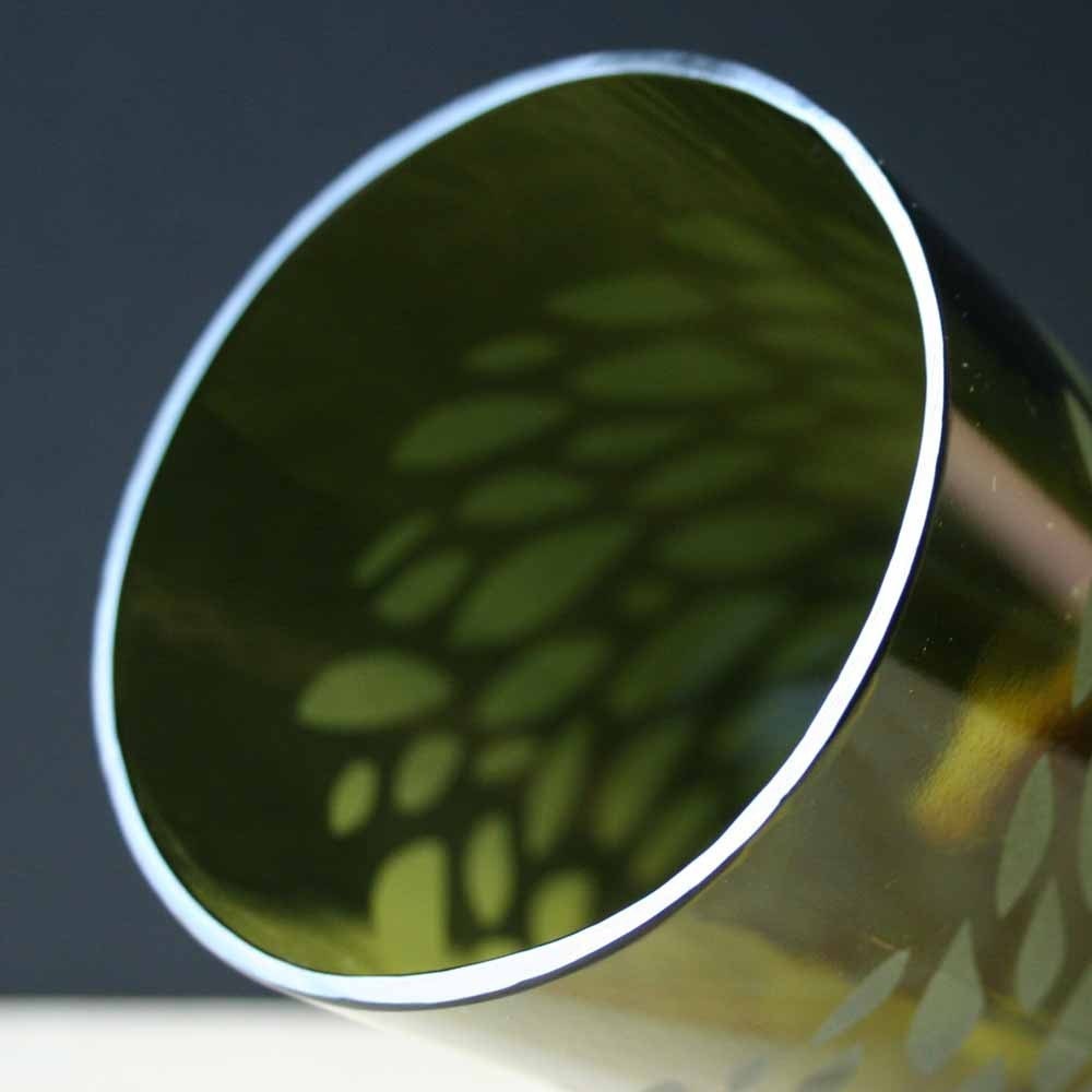 Drinking Glasses Made from Recycled Wine by ReusefulObjects