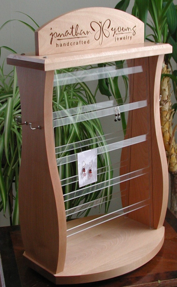 Earring Display Rack Jewelry Spinner