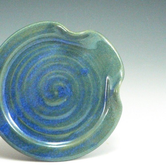 Spoon Rest / Handmade Pottery by StudioElan on Etsy