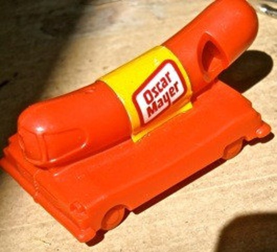 Items similar to Oscar Mayer Wiener Whistle vintage toy on Etsy