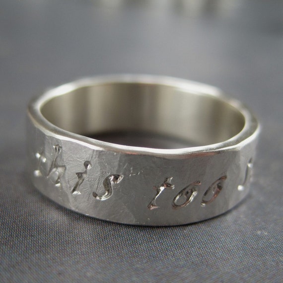 This Too Shall Pass Sterling Silver Ring With Inscription