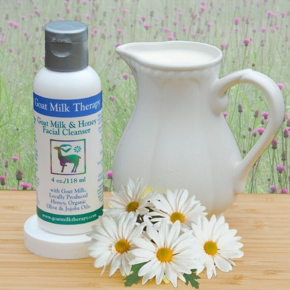 Goat Milk and Honey Facial Cleanser small 2 oz