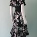 Dramatic Hawaiian Floral Sun Dress