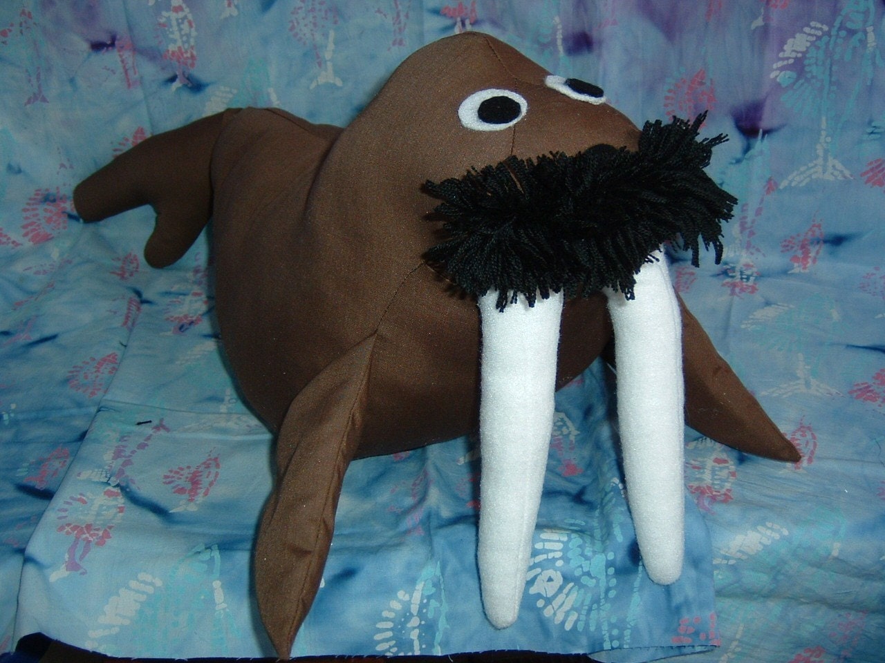 WALRUS Stuffed Animal Mammal Pattern to Sew
