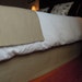 Rustic Organic Bedskirt, Bedding, Queen Hemp/Bamboo