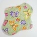 Reusable Panty liner Mama Cloth Pad .. 10 Inch Butterflies