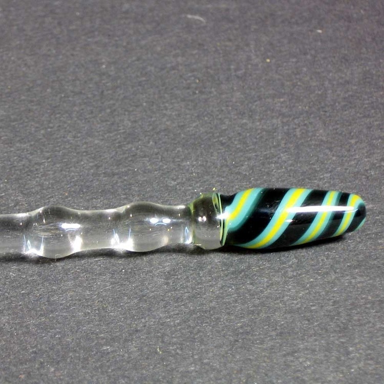 Glass Crochet Hook by workathomedad on Etsy