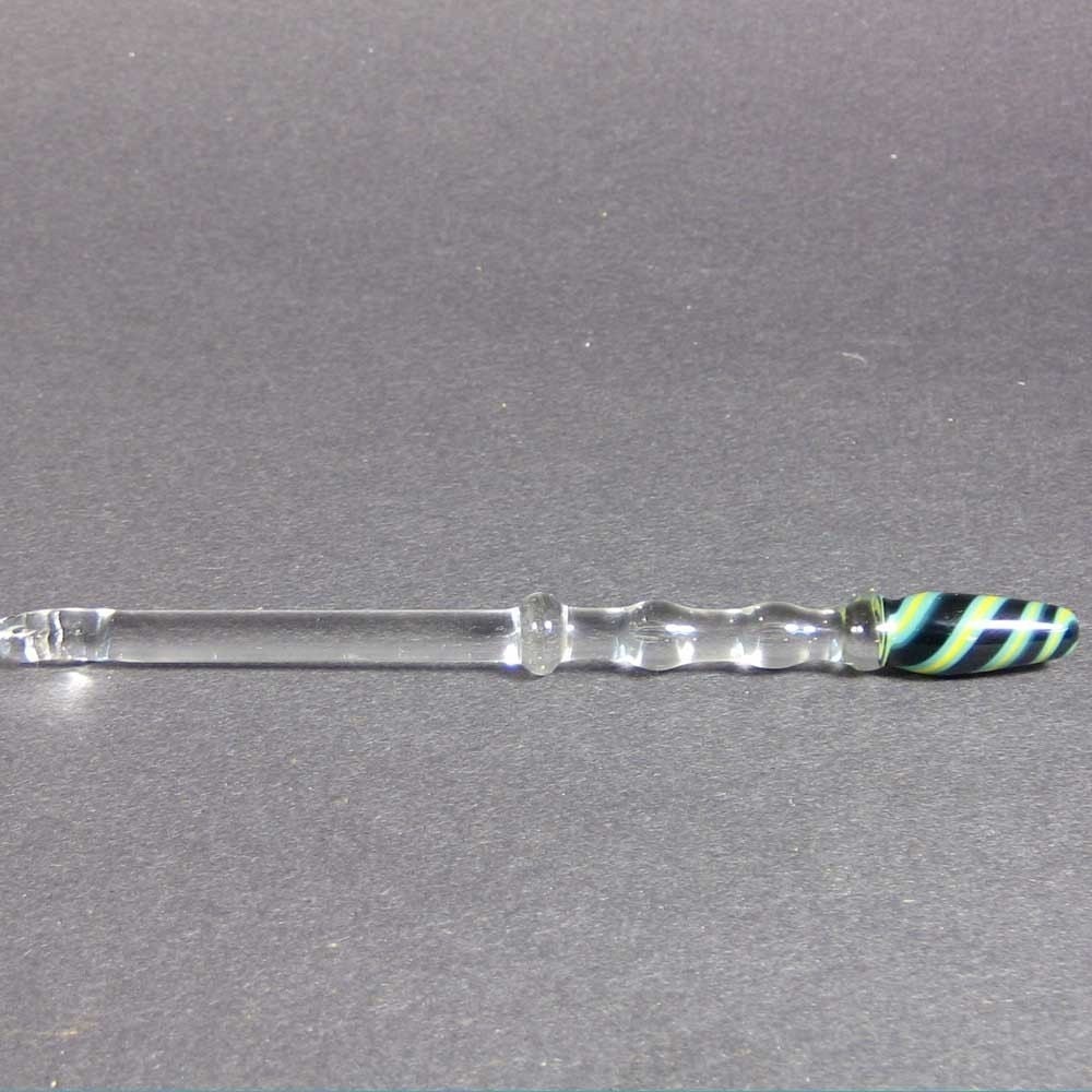 Glass Crochet Hook by workathomedad on Etsy