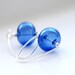 Sapphire Blue Earrings, Simple Earrings, Outdoor Wedding, Something Blue, Gift for Brides, Monaco Blue - True Blue