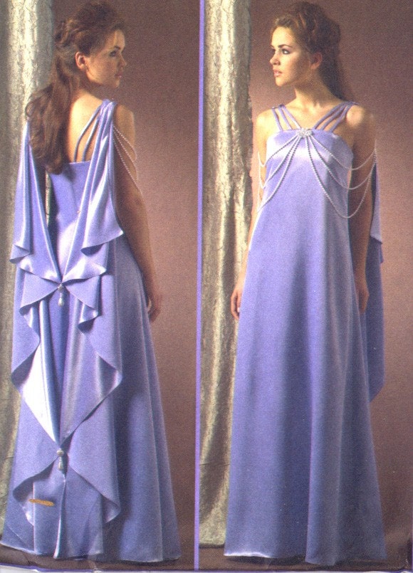 Star Wars Queen Padme Amidala Night Gown Costume Pattern Size