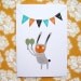 Happy Bunny - Greetings Card