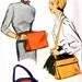Vintage 50s Simplicity 3322 Hat and Bag Pattern Size Medium Size 24