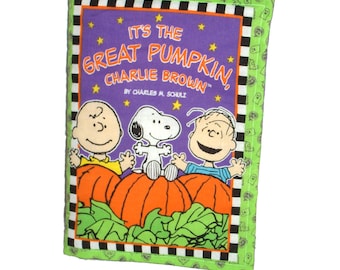 soft baby book made from peanuts its a great pumpkin charlie brown fabric - Charlie Brown Halloween Book soft baby book made from peanuts its a great pumpkin charlie brown fabric - Charlie Brown Halloween Book