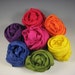 Playsilks - 35 x 35 inch Traditional Rainbow SET of 7 silks - Waldorf Inspired