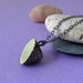 Spring Green Cone Necklace