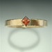 Golden Princess - sapphire ring