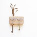 Forest Love - Key Holder Rack, Jewelry Organizer Rack - Driftwood, Metal