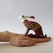 the totem Hare Baby Hare tiny Ornament Soft Sculpture companion for you