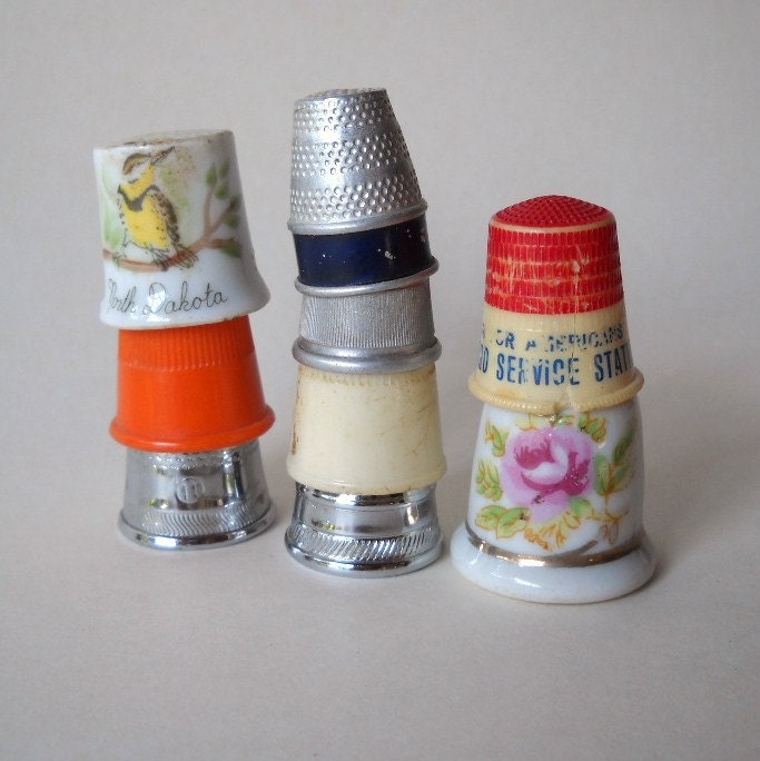 Vintage Thimbles Instant Collection