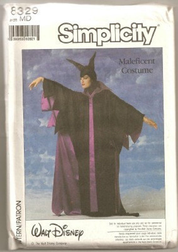 Eighties Disney Maleficent Costume Pattern by EttiandOttisOddments