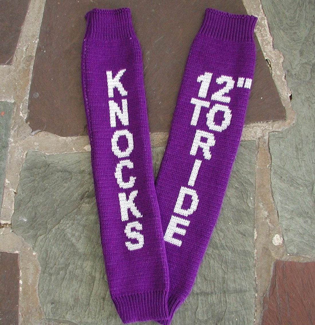 Personalized Roller Derby Leg Warmers