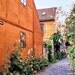 Denmark Travel photos Anna Queens Straade Helsingor Cobblestone Street Scandinavian wall decor 5x7 Print Metallic Paper In Stock.