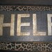 Vintage industrial letters with wear on them but u can paint them or clean them up