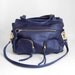 Willow bag in deep blue