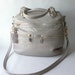 SALE - 5 pocket tote work bag in cement grey - reduced