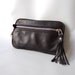 4 pocket Large wallet in black/silver