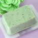 Herbal Rosemary Soap - Hand Made Soap - Rosemary Scent - Goat's Milk Milled Flax Seed Soap - Unisex Exfoliating - Man Soap - Woman Soap