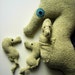 Papa Seahorse with 2 babies