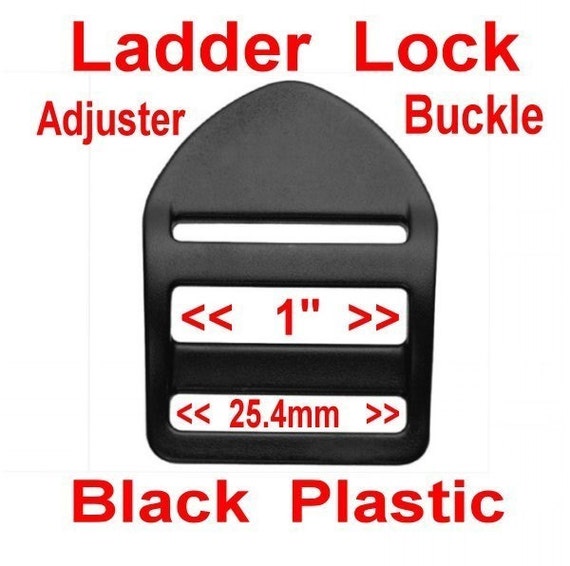 Ladder Tension Lock Strap Adjuster 1 inch 10 PIECES 3Bar