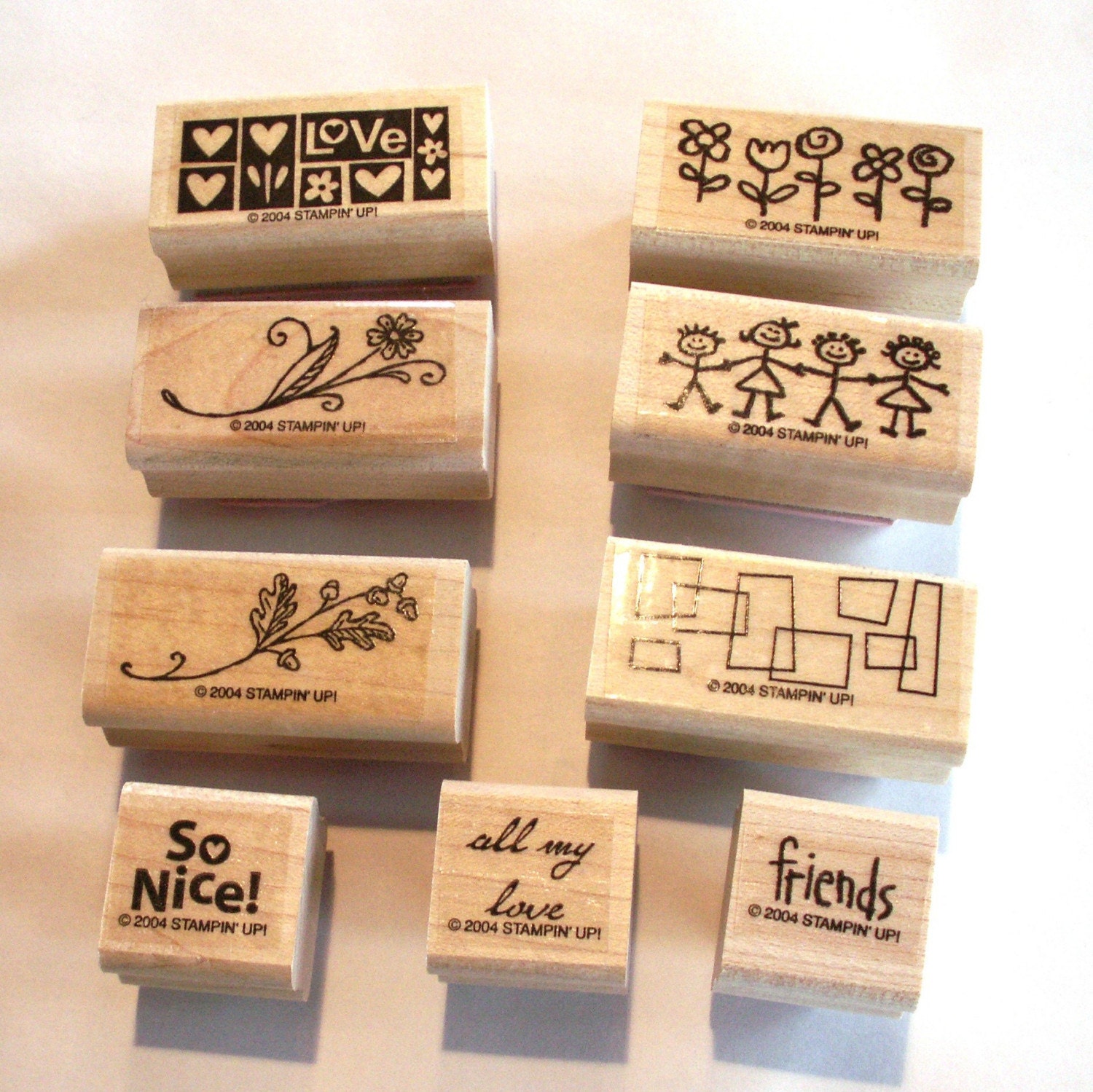 Rubber Stamp Set Stampin Up