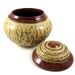 Stoneware Lidded Jar - Ceramic Urn - Handmade Ceramic Canister - Wheel Thrown Pottery Box - Clay Jar / Ready to Ship
