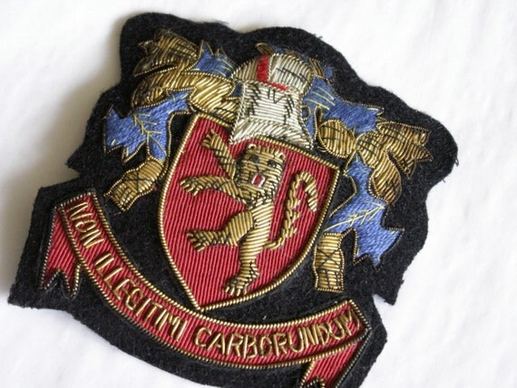 vintage non illegitimi carborundum embroidered patch for you vintage non illegitimi carborundum embroidered patch for you