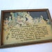 vintage buzza motto print, in original frame, Lee Mero illustrator