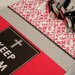 KEEP CALM and PRAY Clipboard hot pink damask