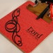 POST It NOTE magnetic CLIPBOARD Scripture Swirl