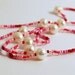 Beaded Necklace Raspberry Charity by Sarahbushka
