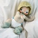 William a One of a Kind Cloth Baby Doll by BEBE BABIES