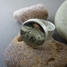Handmade Pyritized Ammonite Fossil Ring