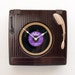 Clock made from a Recycled Record Player