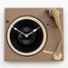 Recycled Record Player Clock