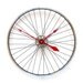 Recycled Bike Wheel clock