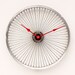Recycled Bicycle Wheel clock