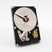 Clock made from a Computer hard drive