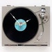 Recycled Pioneer Turntable Clock
