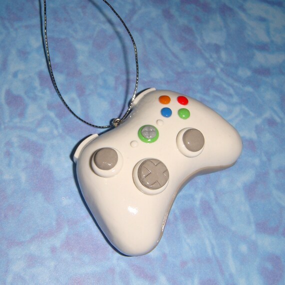 christmas tree ornament xbox 360 controller white or black christmas tree ornament xbox 360 controller white or black